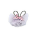 BUNNY EAR DIAMANTE HAIR CLIP LAVENDER image 0