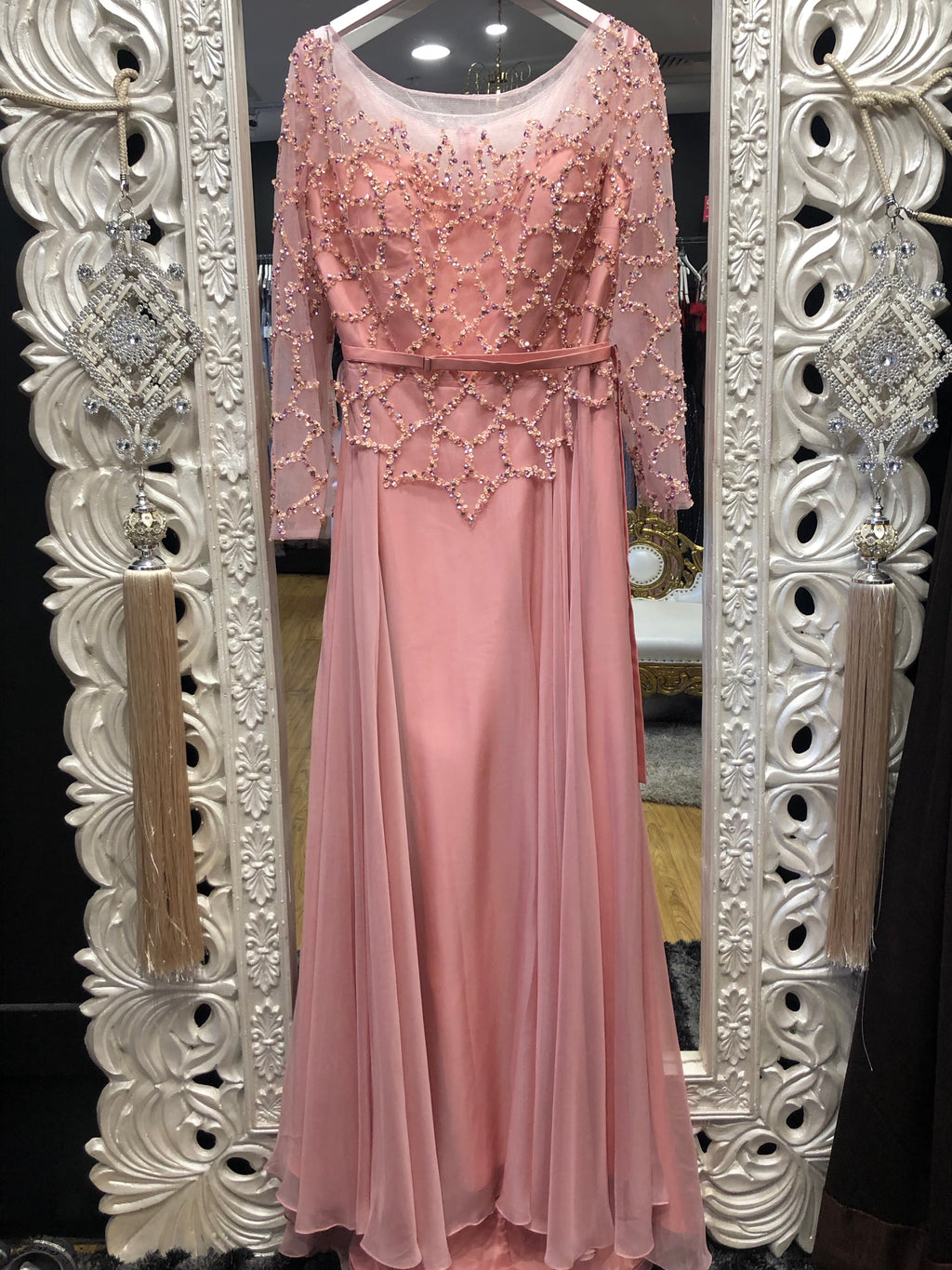 LONG SLEEVE DRESS image 0
