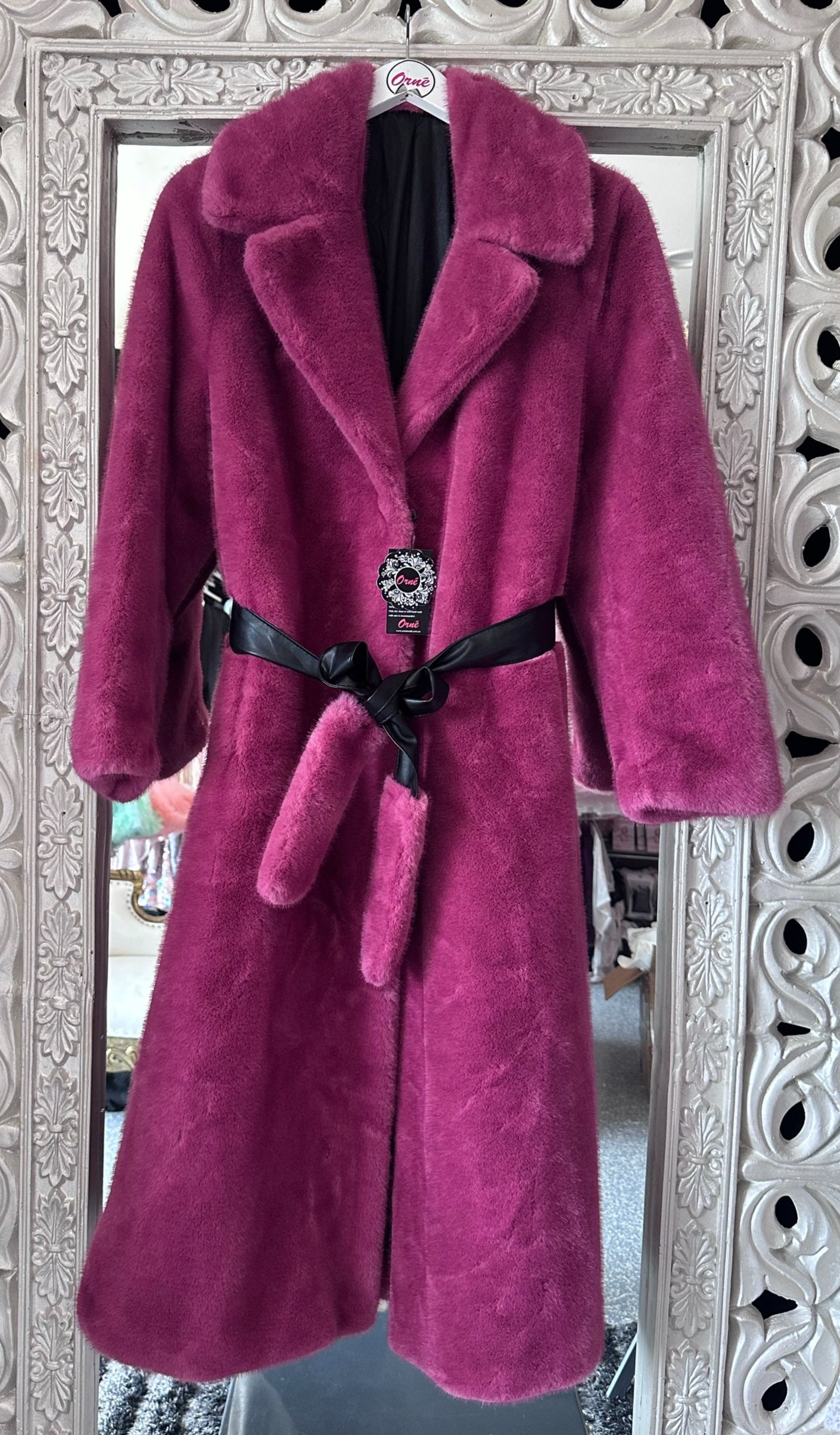 ISABELLA FUR COAT OUTERWEAR image 7