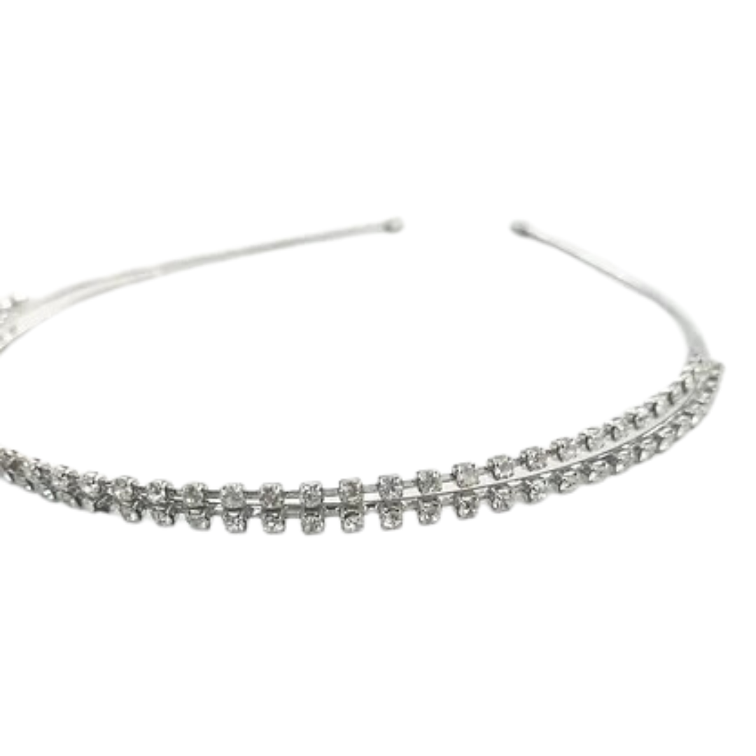 SILVER DIAMOND KIDS HEADBAND image 1