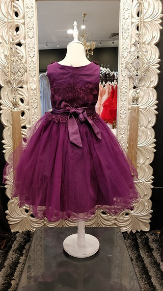 PATRICIA PURPLE DRESS image 2