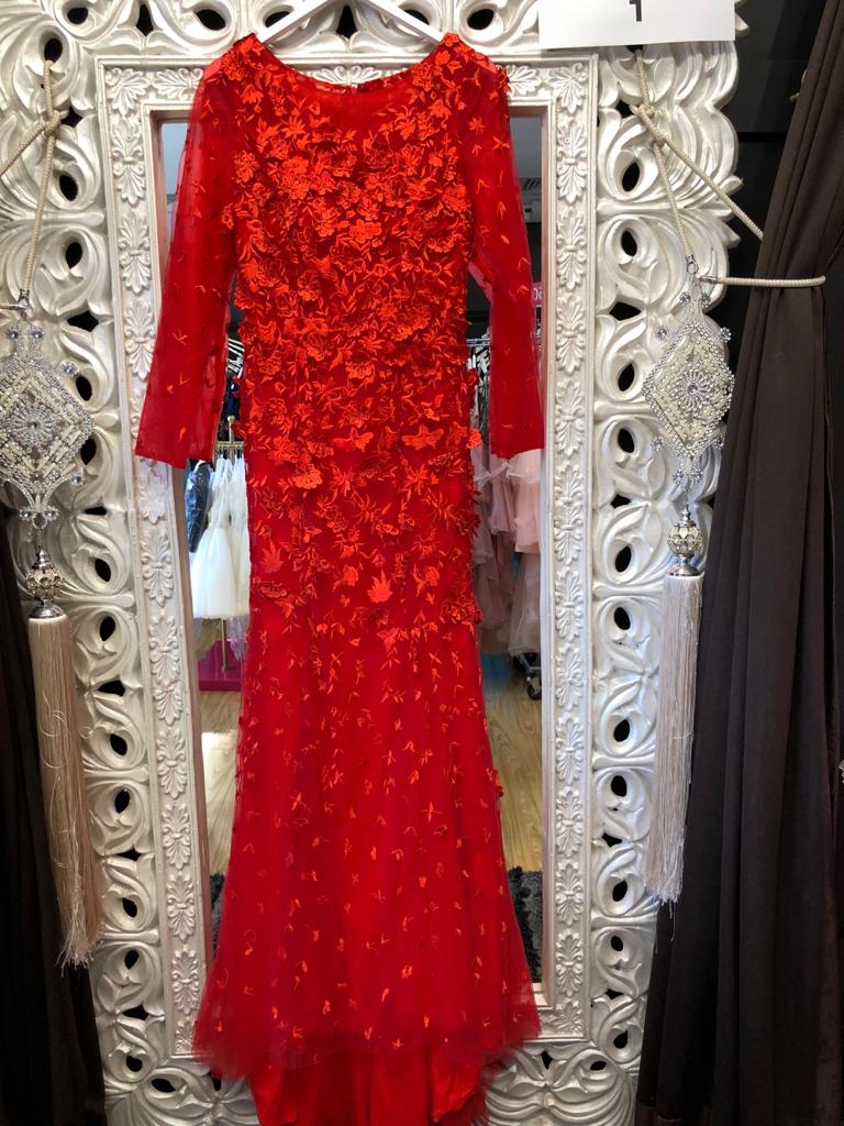 3D FLOWER DRESS image 1