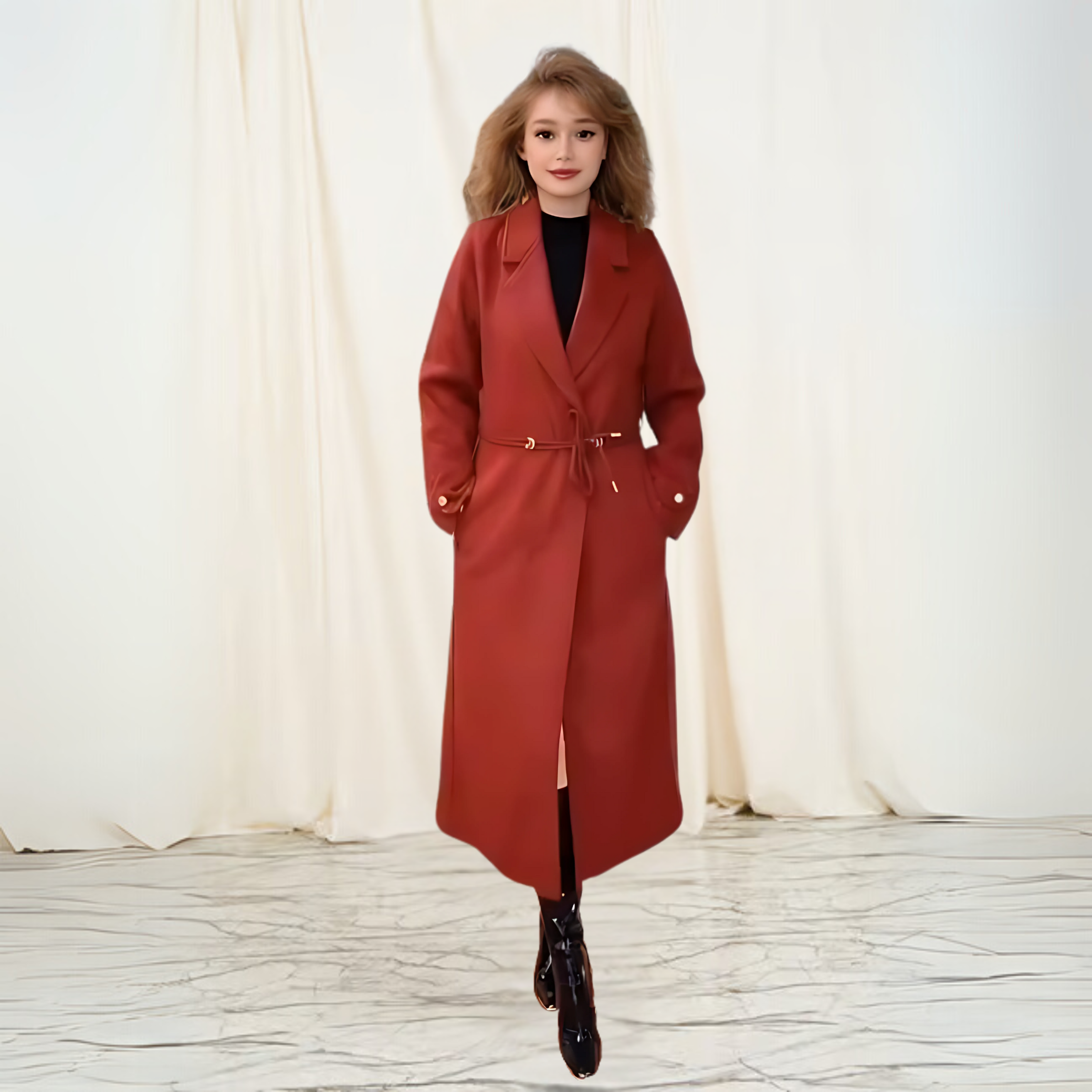 ELENA FUR COAT OUTERWEAR image 0