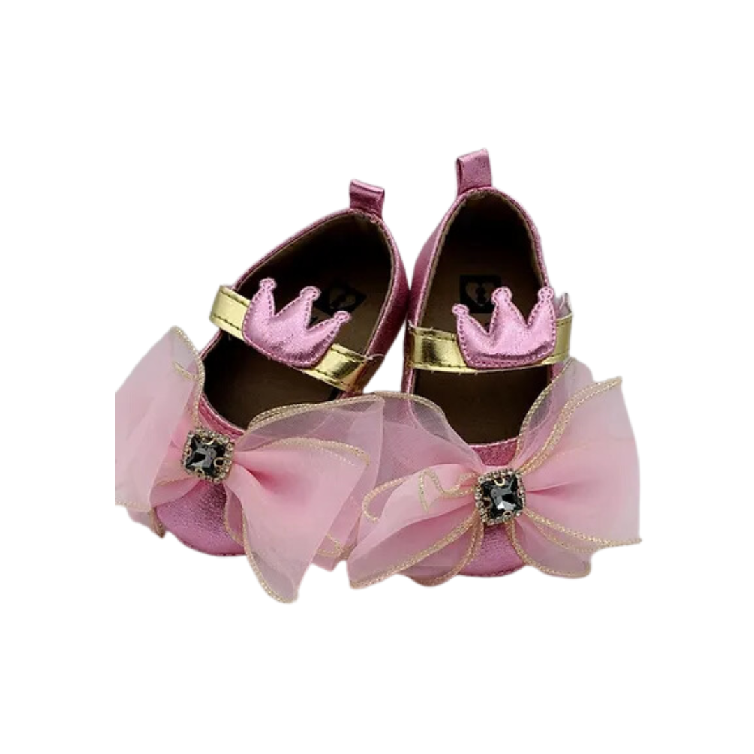 PINK BOW SHOES image 1