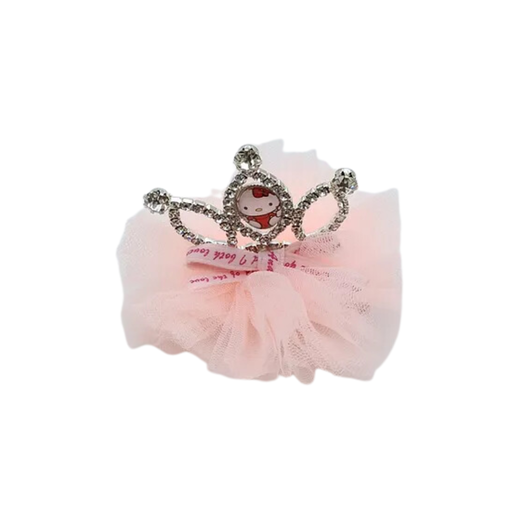 HELLO KITTY PRINCESS HAIR CLIP BLUSH image 0