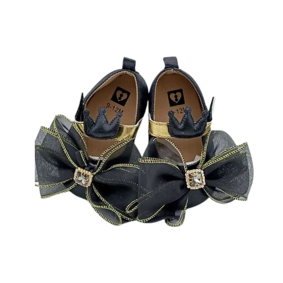 BLACK BOW SHOES image 1