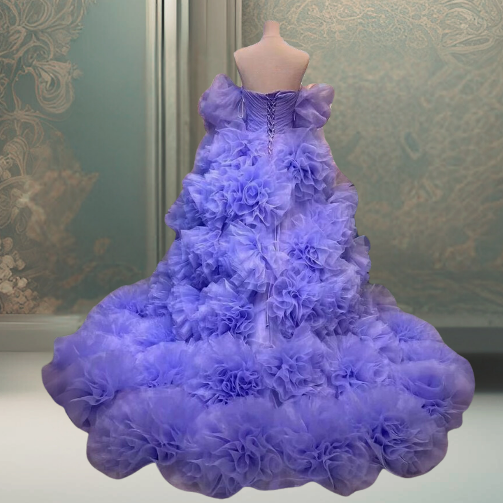 CUSTOMIZED AMETHYST DREAM GOWN image 1