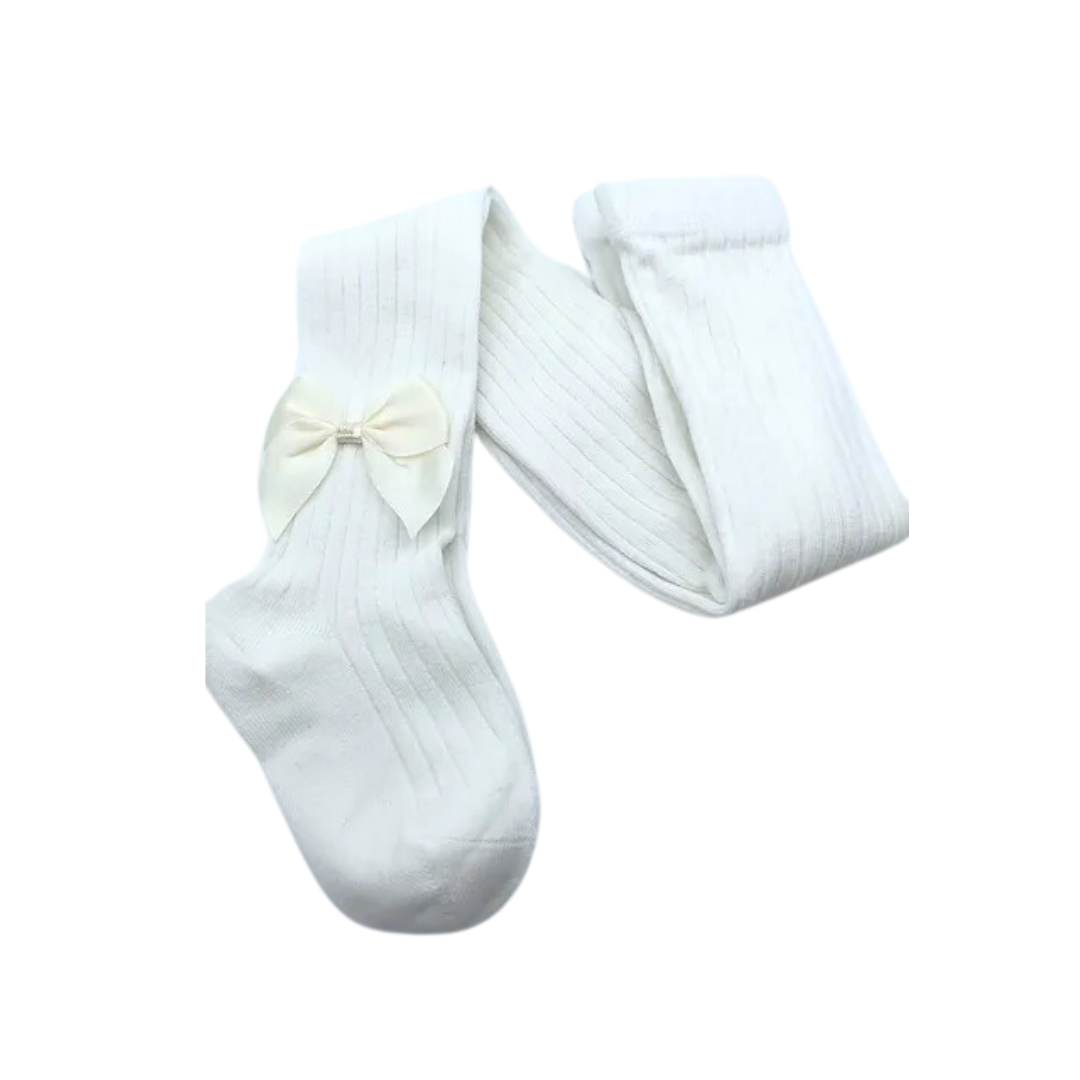 WHITE STOCKING WITH A BOW image 0