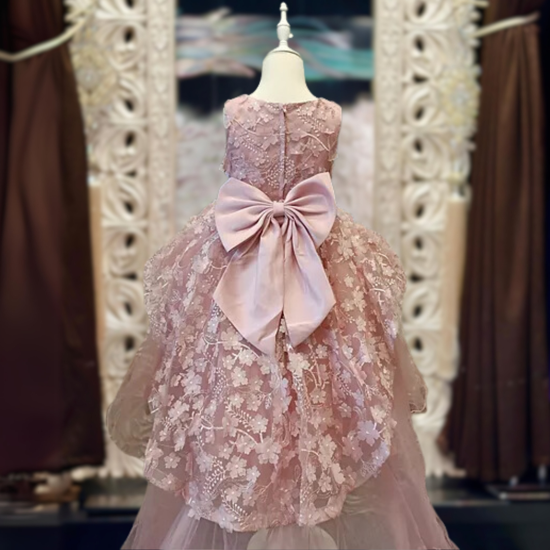SIENNA DUSTY PINK DRESS image 2