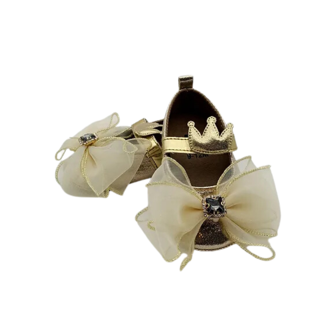 CHAMPAGNE BOW SHOES image 0