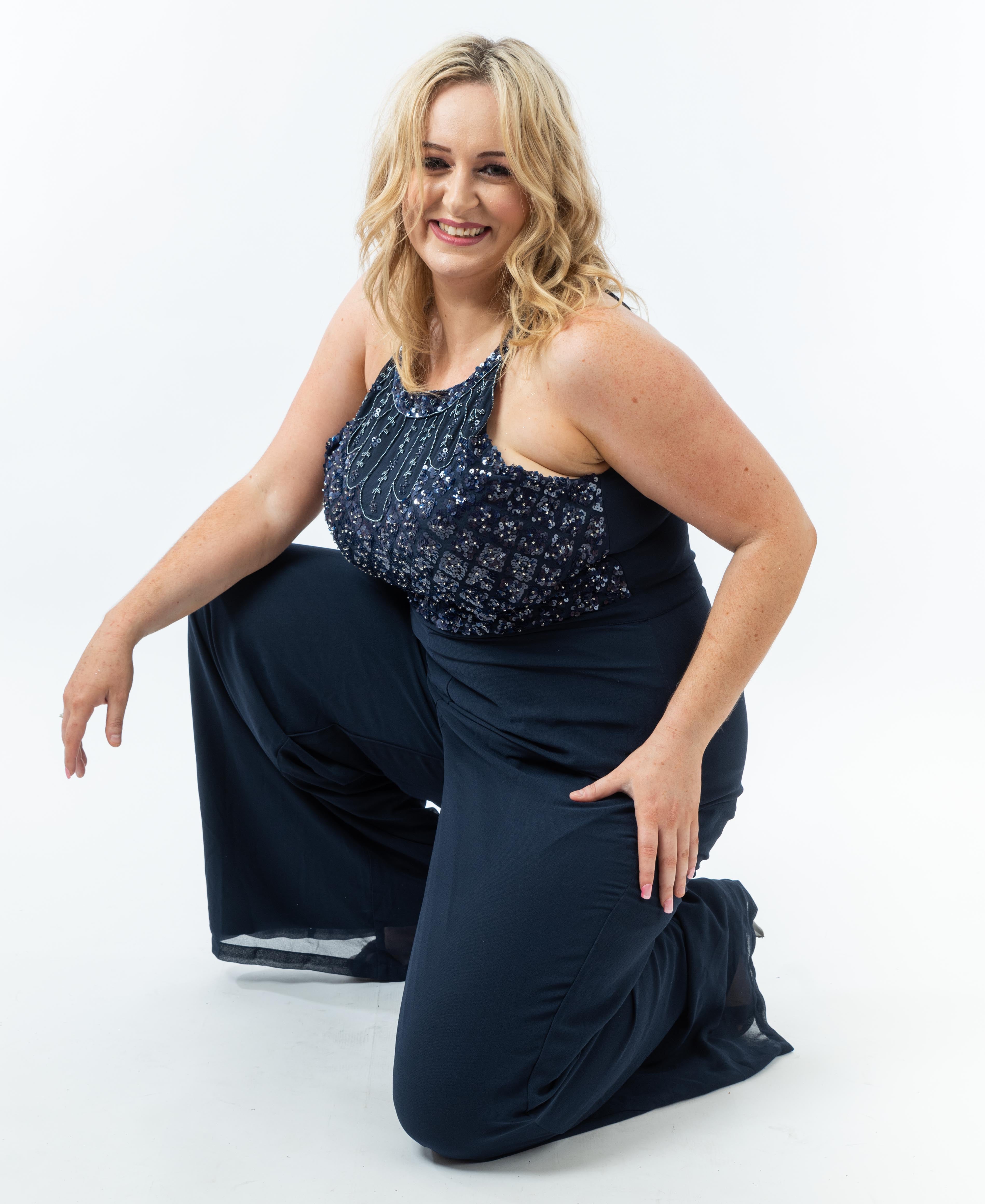 LARA BEADED TOP JUMPSUIT image 0
