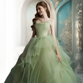 CUSTOMIZED LAVISH GOWN image 0