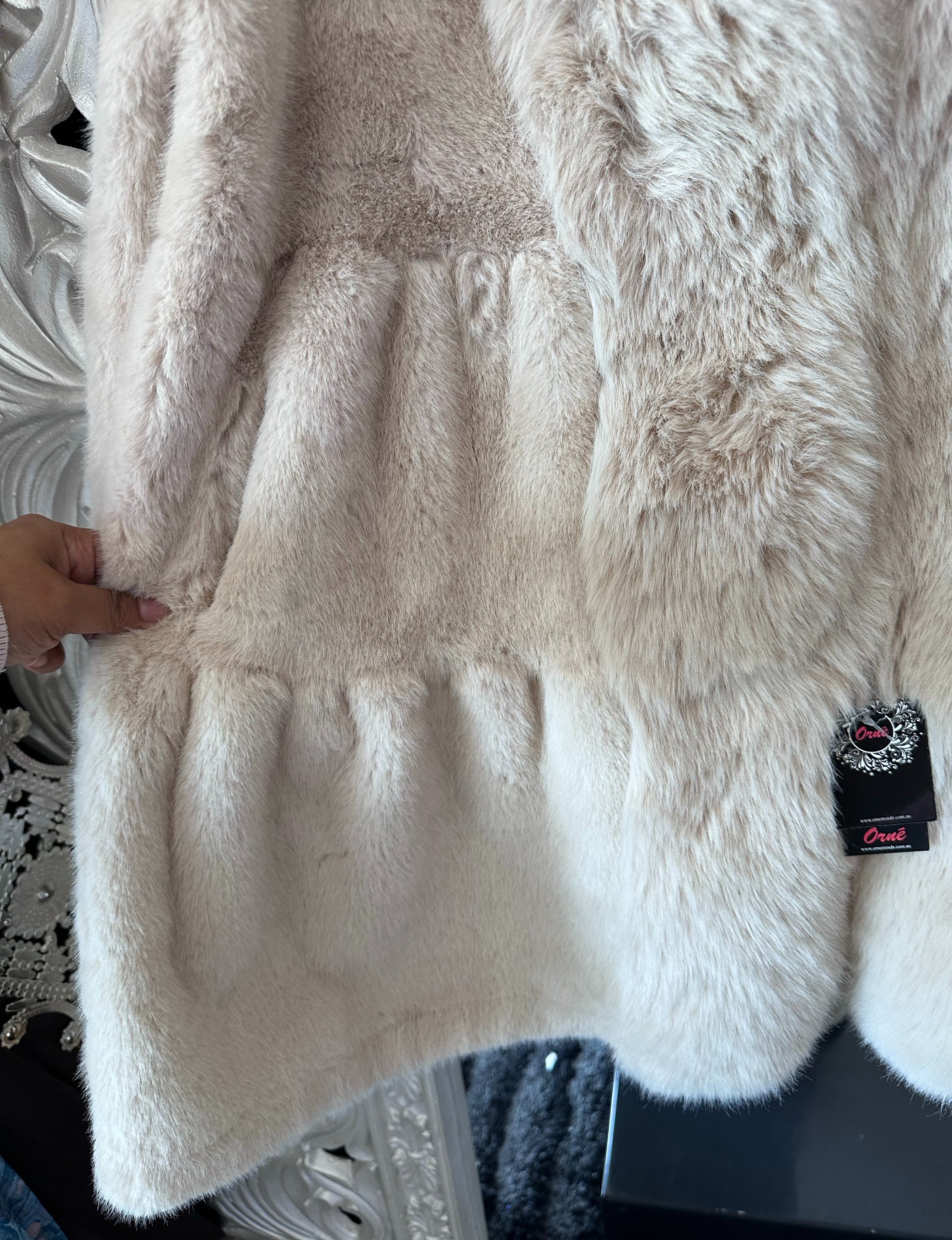SOPHIA FUR COAT OUTERWEAR image 7