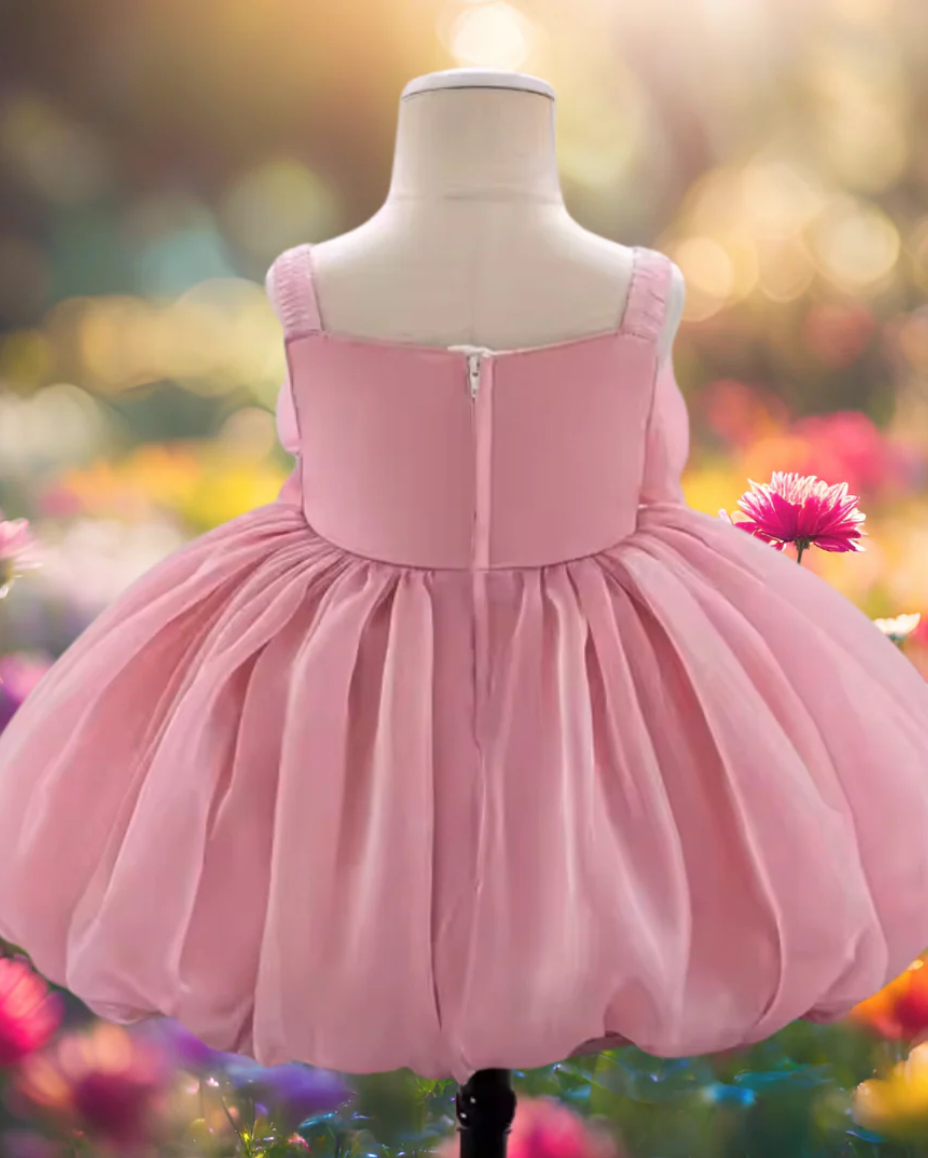 Felicity Balloon Strappy Kids dress
