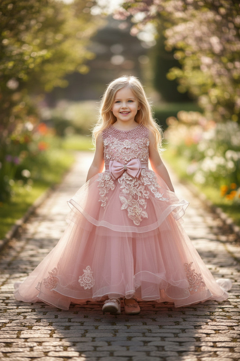 Kir Dusty Pink Birthday Dress