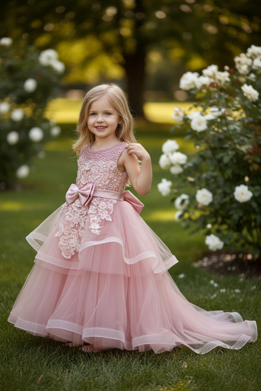 Kir Dusty Pink Birthday Dress