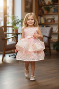 Nora Sequin Dress-Blush Pink