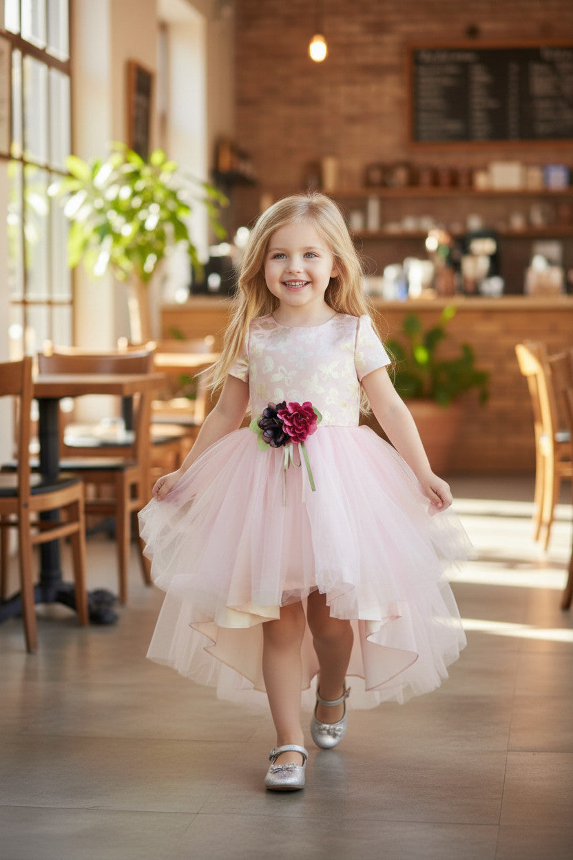Susan High Low Baby Dress