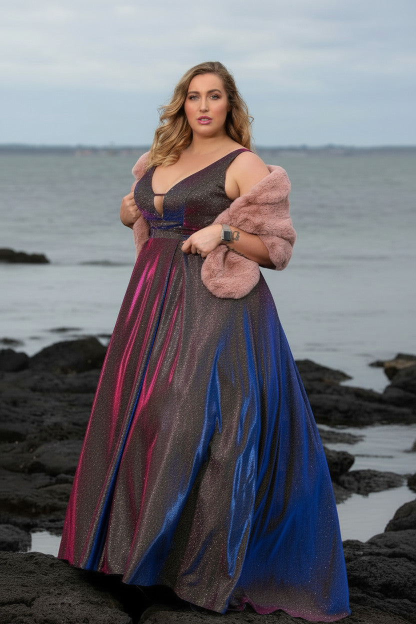 HAYLEY Multicolor Ball Gown
