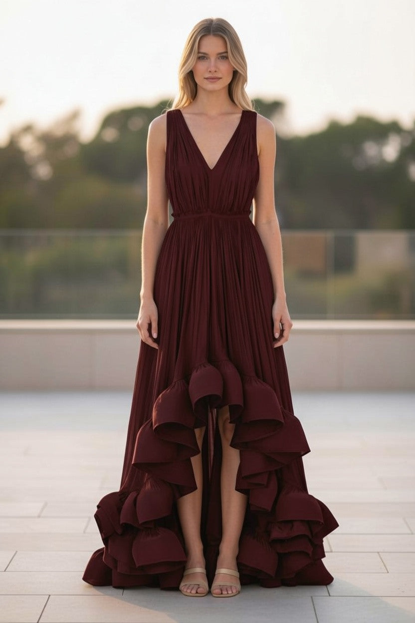 CELESTE  High Low Gown