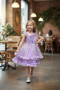 Lana Tulle Dress-Lavender