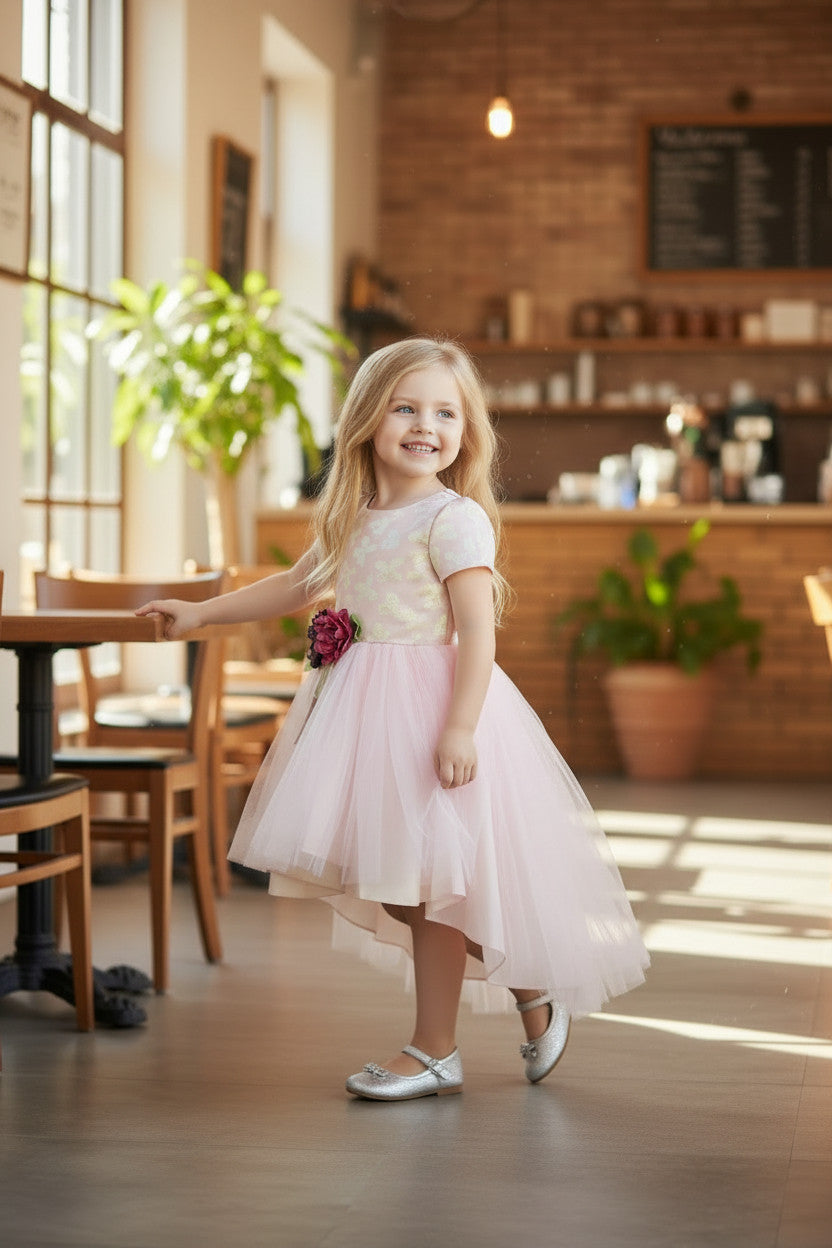 Susan High Low Baby Dress