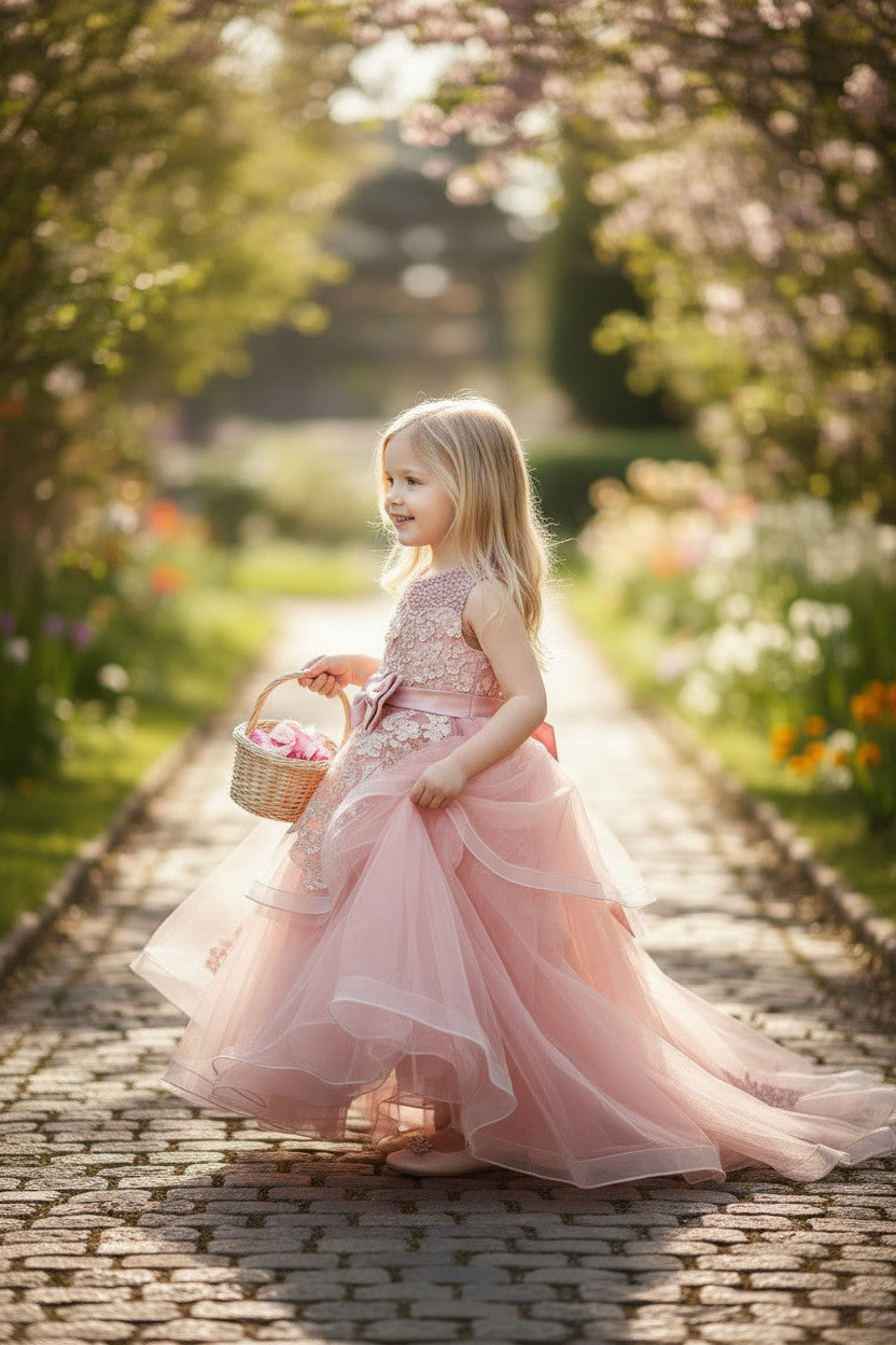 Kir Dusty Pink Birthday Dress