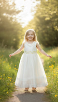 Milani Holy Communion Ivory Girls Gown