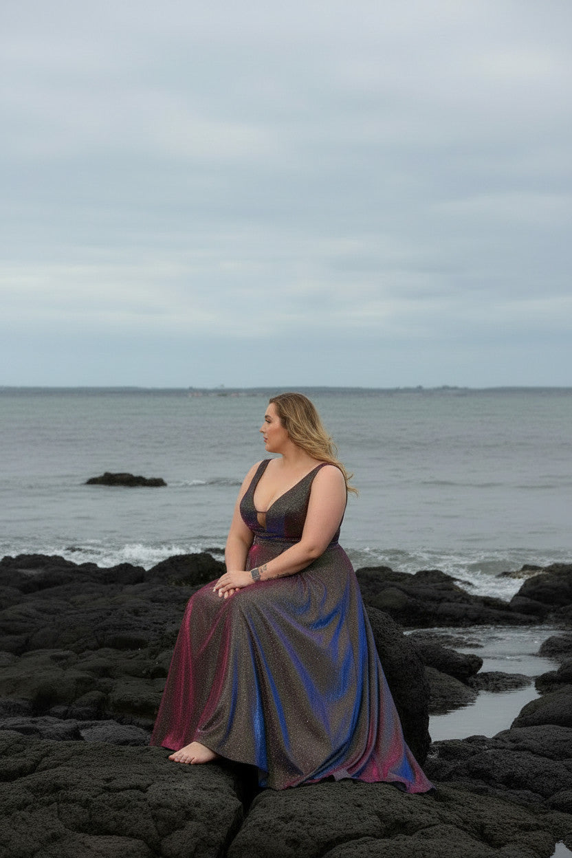 HAYLEY Multicolor Ball Gown