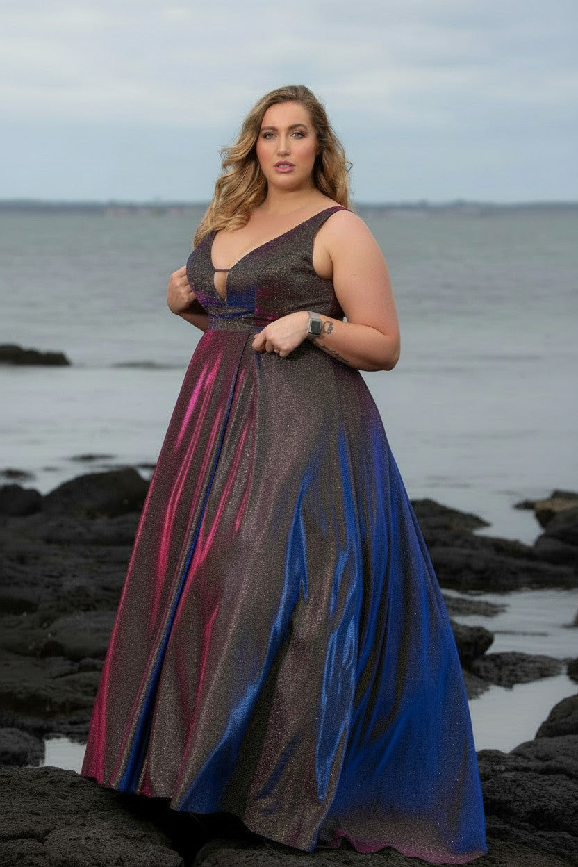HAYLEY Multicolor Ball Gown