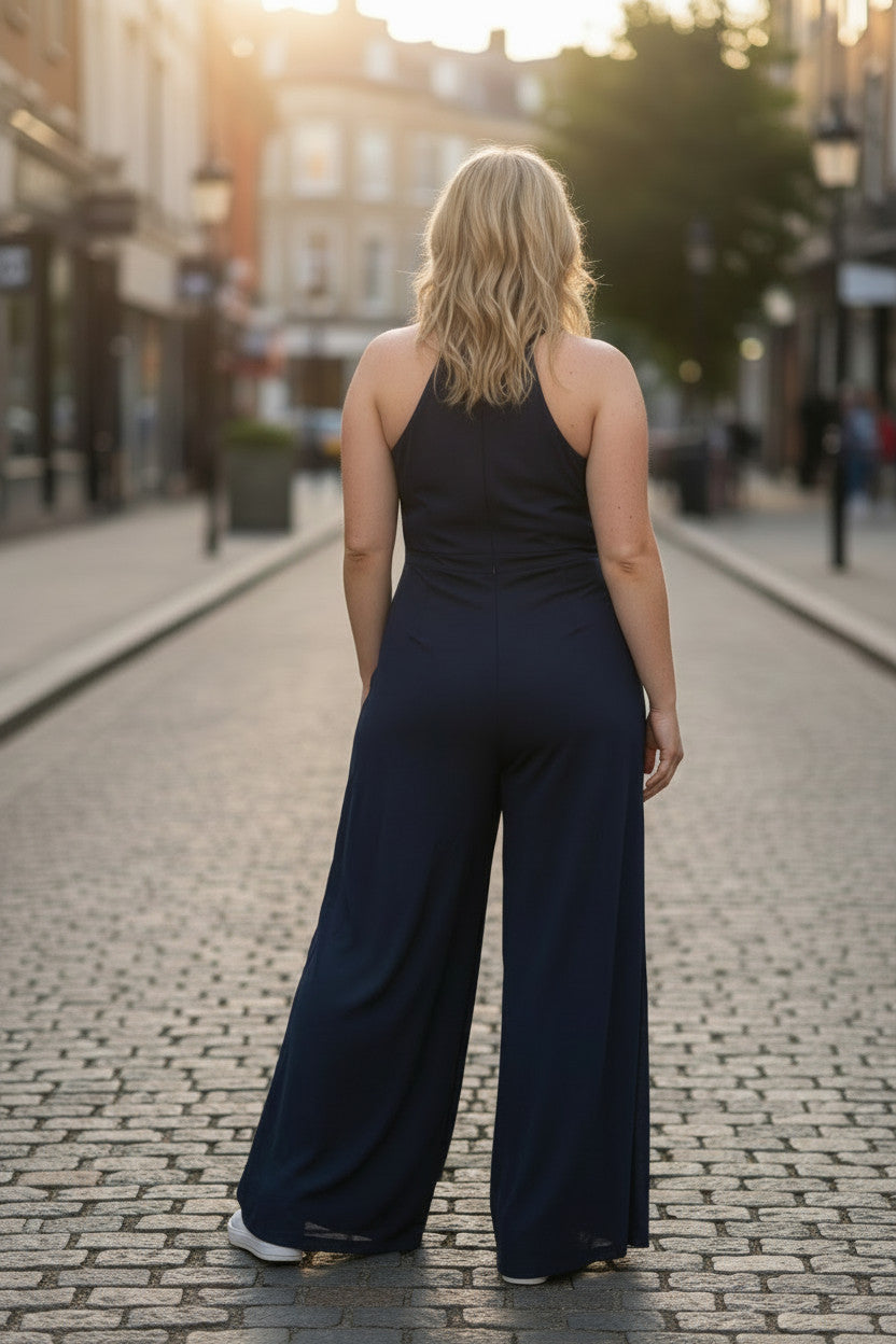 LARA Beaded Top Jumpsuit