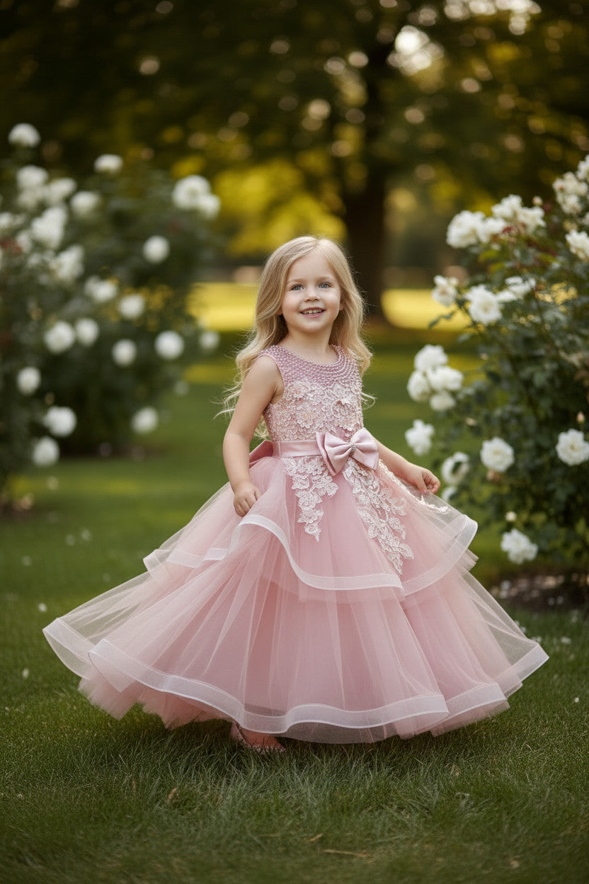Kir Dusty Pink Birthday Dress