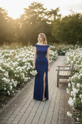 MIYA Lace Mother of Bride Long Gown