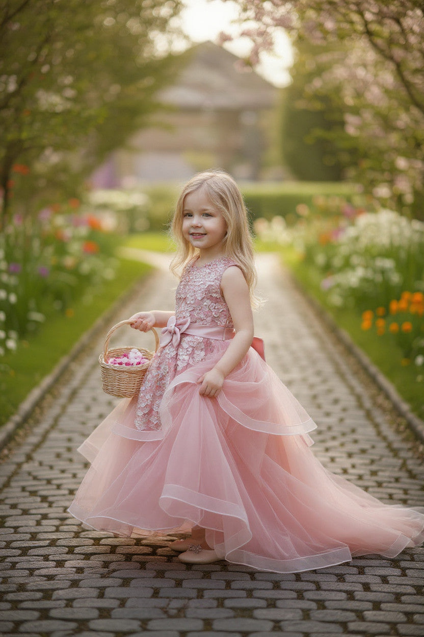 Kir Dusty Pink Birthday Dress