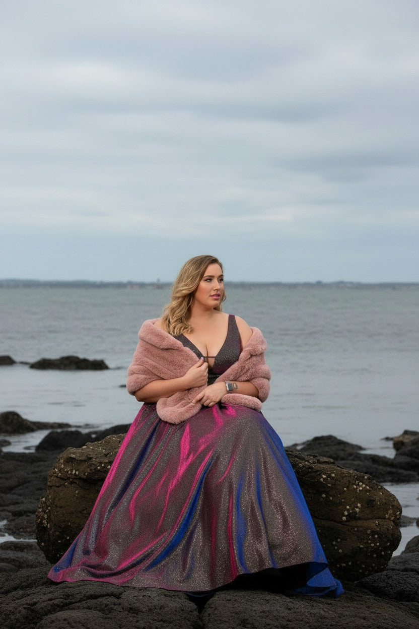 HAYLEY Multicolor Ball Gown