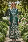 EVERGREEN Regal Print Floral Dress