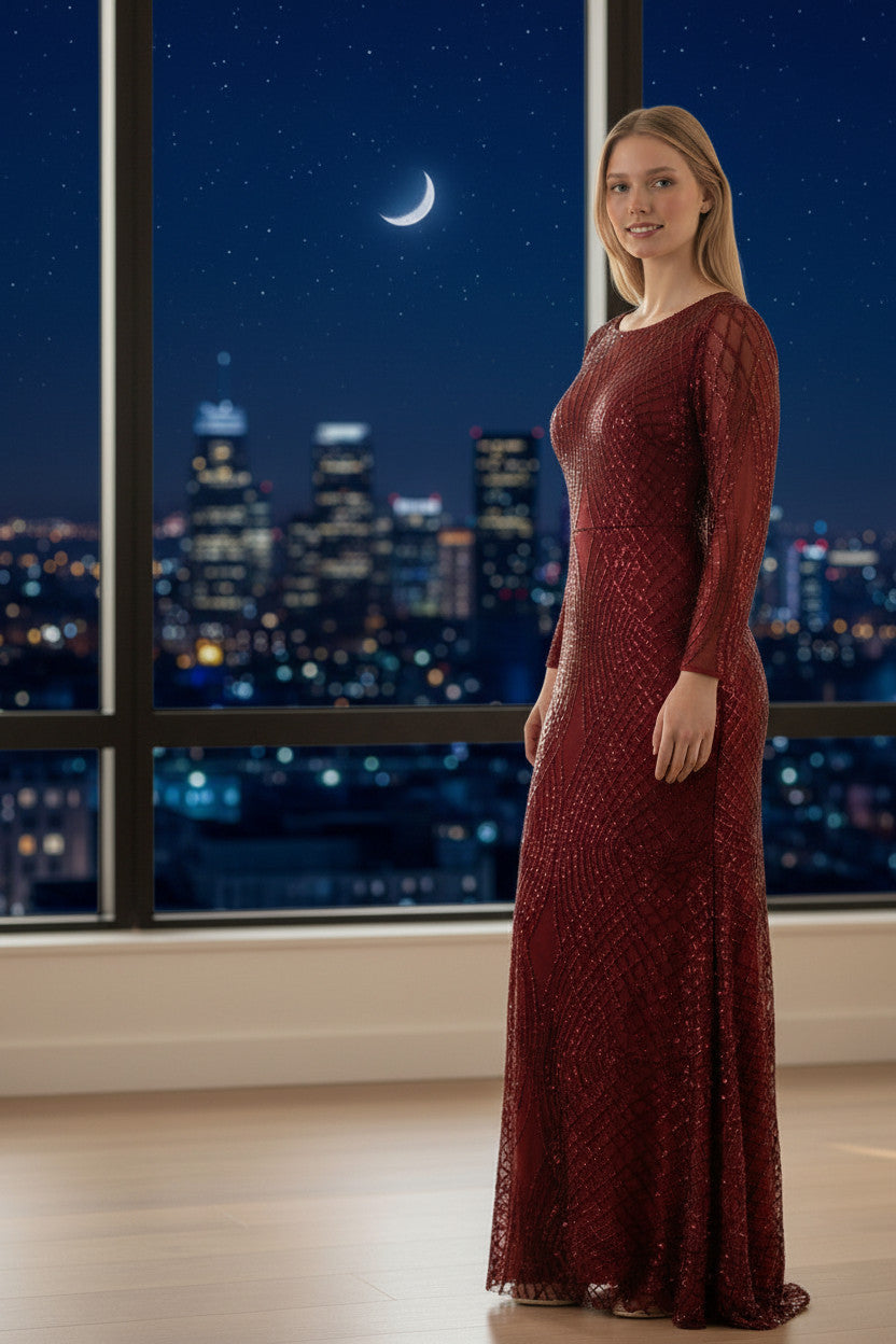 LONG PALOMA DRESS