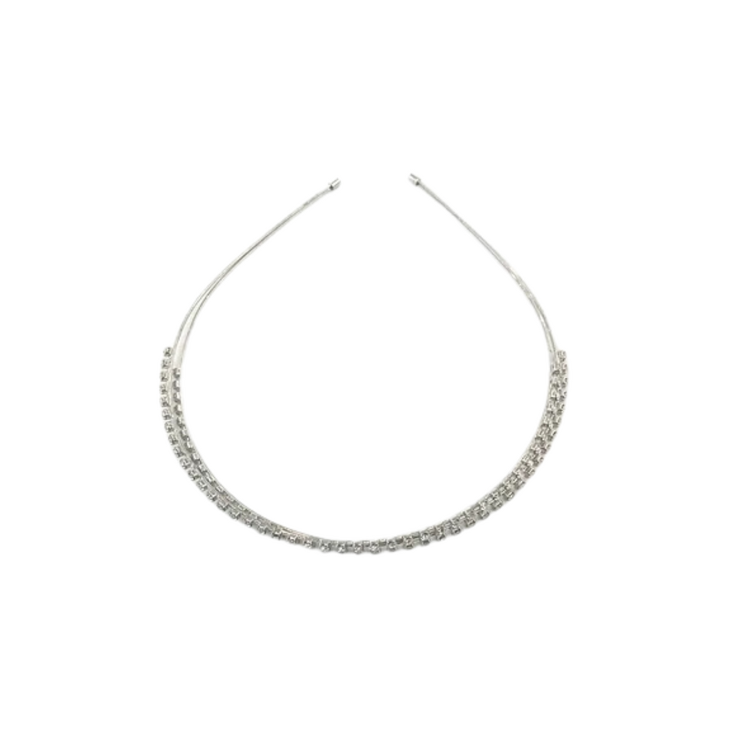 SILVER DIAMOND KIDS HEADBAND image 0