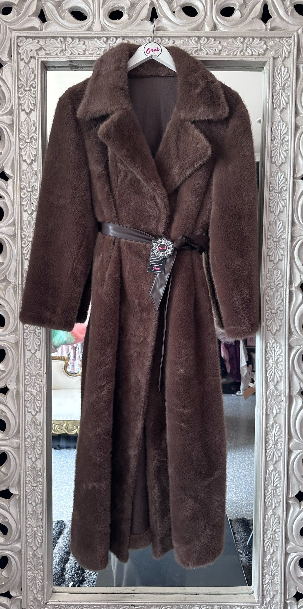 MARIBELLE FUR COAT OUTERWEAR image 5