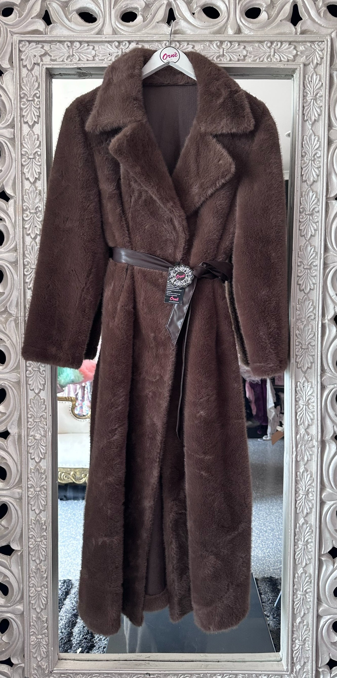 MARIBELLE FUR COAT OUTERWEAR image 5