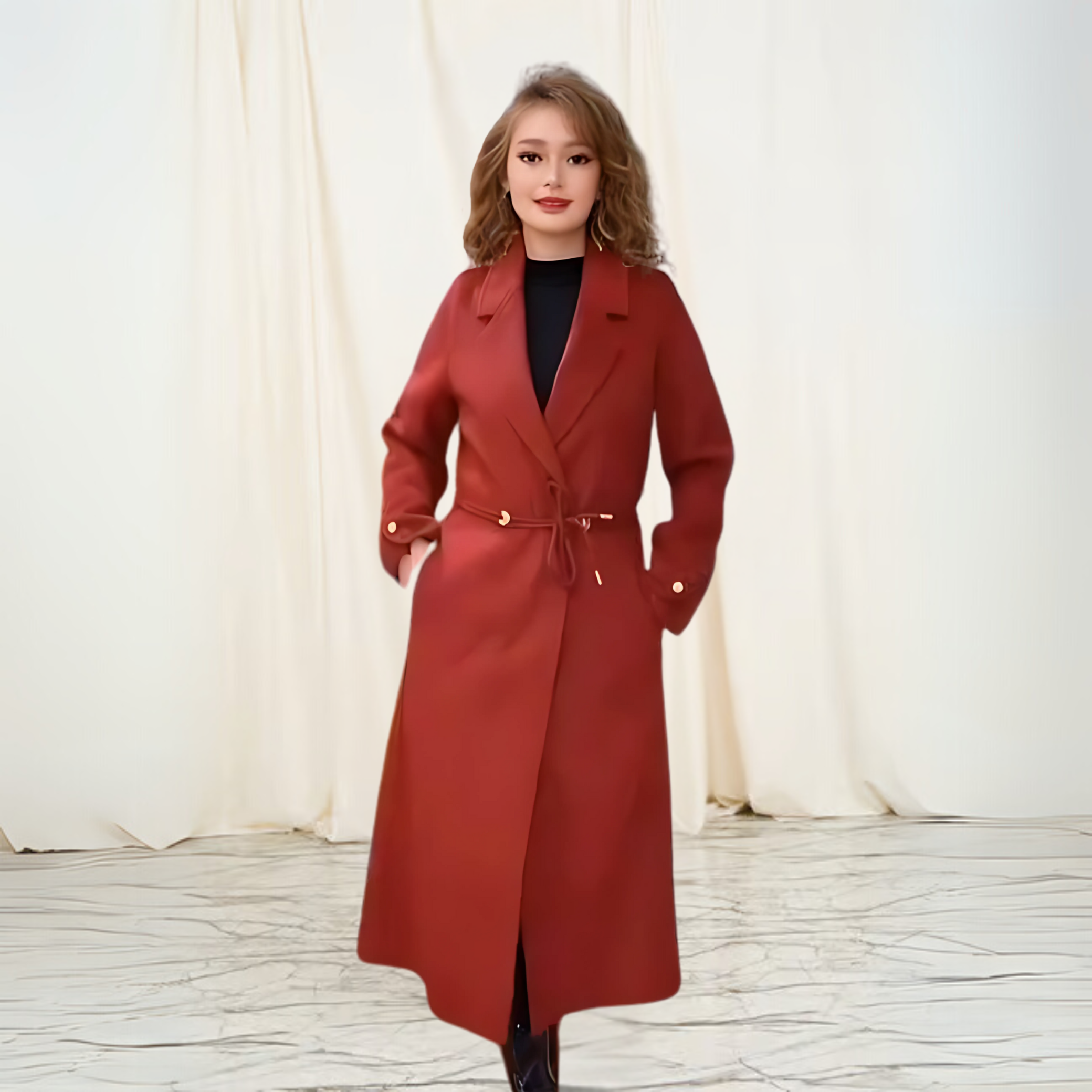 ELENA FUR COAT OUTERWEAR image 1