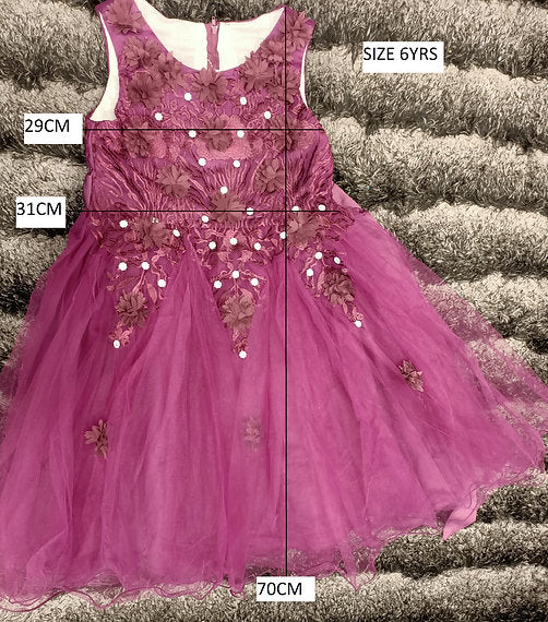PATRICIA PURPLE DRESS image 3