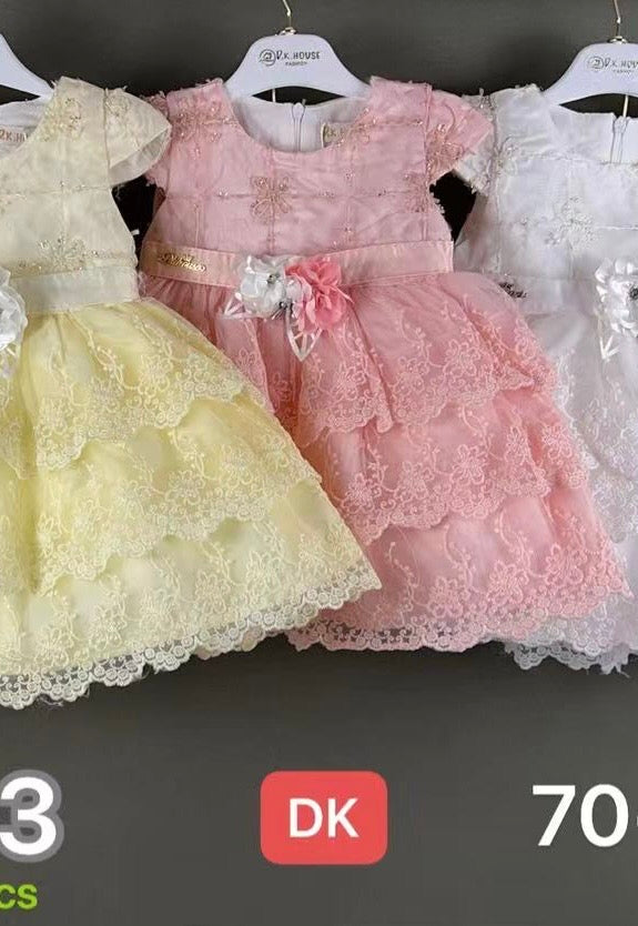 BELLA TWO PIECE DRESS SET - PEACH image 0