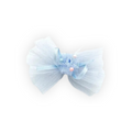 BOW TISSUE HAIR CLIP BLUE image 0