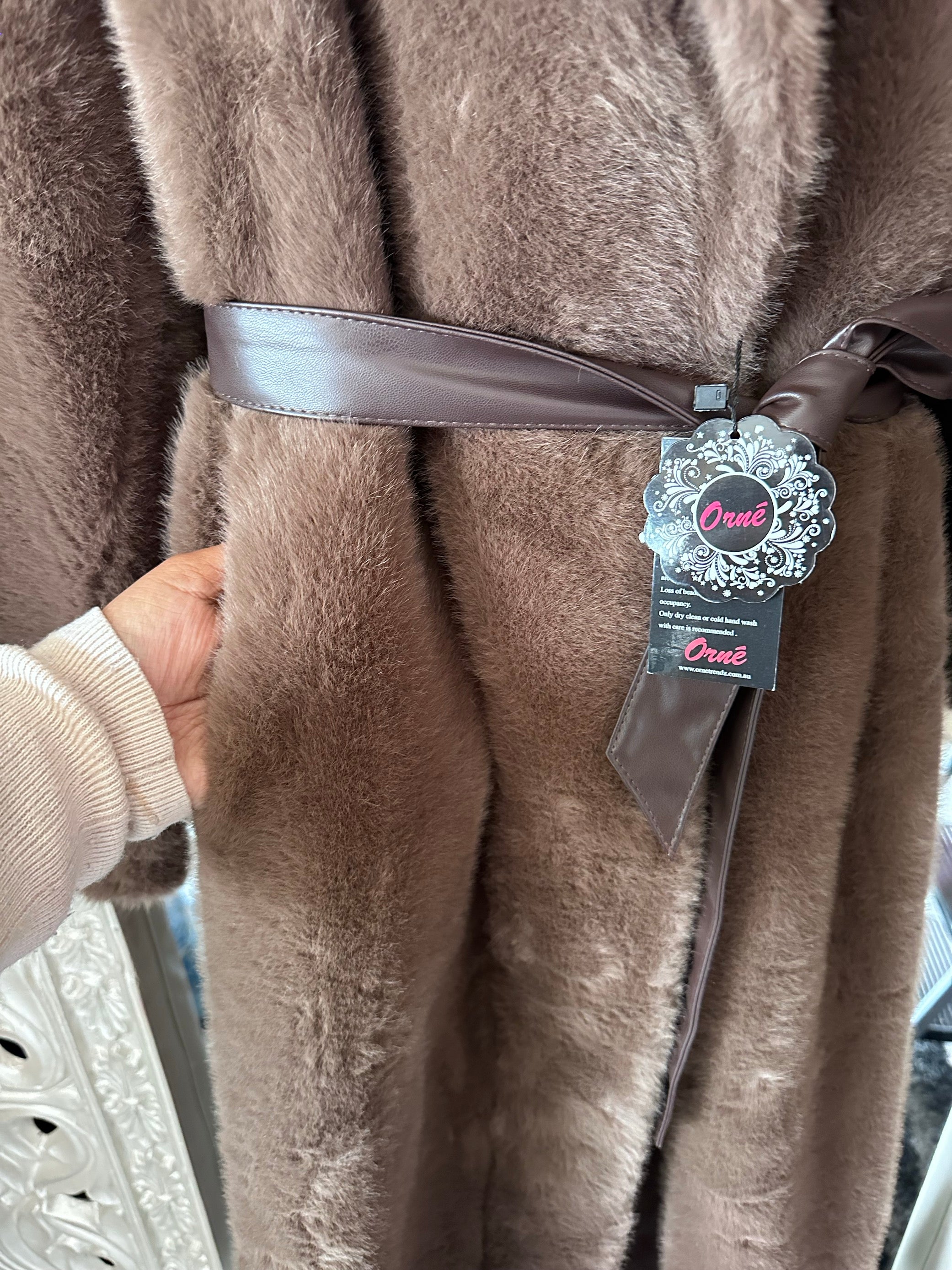 MARIBELLE FUR COAT OUTERWEAR image 9