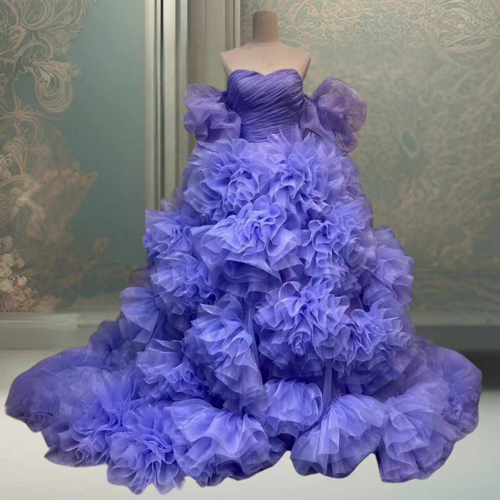 CUSTOMIZED AMETHYST DREAM GOWN image 0