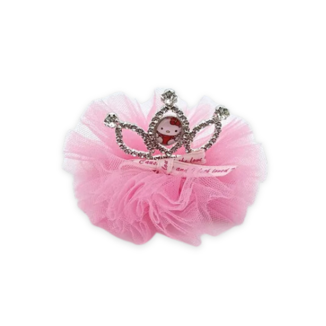 HELLO KITTY PRINCESS HAIR CLIP PINK image 0