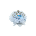 PEPPA CROWN HAIR CLIP SKY BLUE image 0