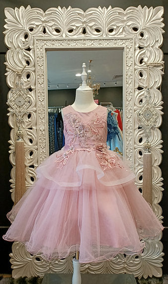 PAULINA DUSTY PINK DRESS image 0