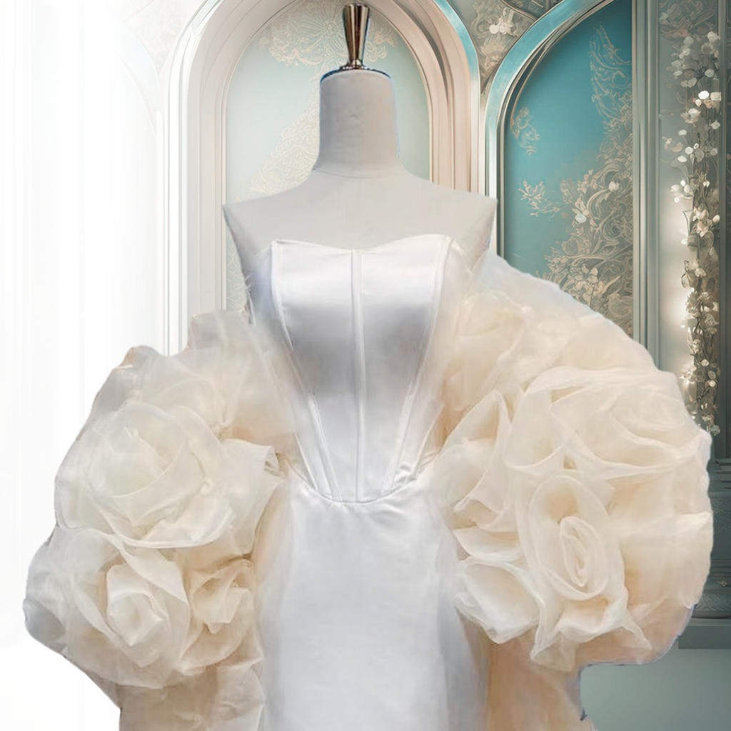 CUSTOMIZED IVORY GOWN image 2